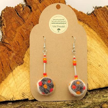 *Ohrgehänge "Abendrot"*