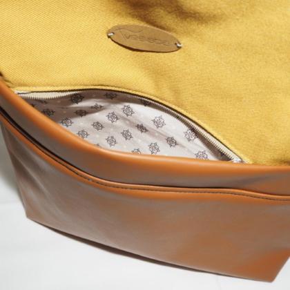 Faltumhängetasche gelb - Image 4