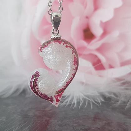 Herzanhänger Mutter & Baby