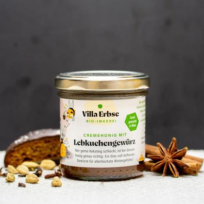 Bio Cremehonig mit Lebkuchengewürz