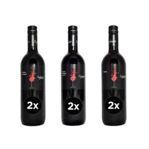 6 x 0,75l Weinprobierpaket rot