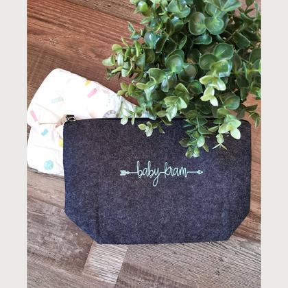 DIY- Filz Täschchen /Babykram