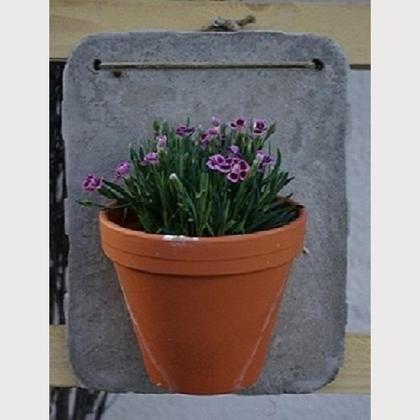 Bepflanzbare Betondekoplatten