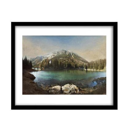 Fotodruck 'Obernberger See'