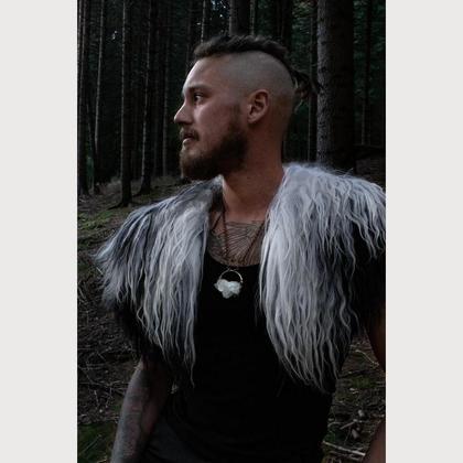 Fjallaský - Bergkristall Kette - Sunset Aura finish - #I2 - Image 4