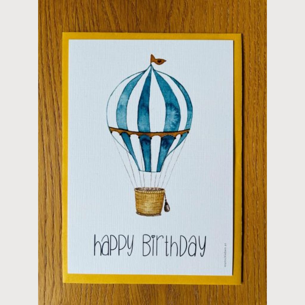 Grußkarte "Heißluftballon" - Image 2