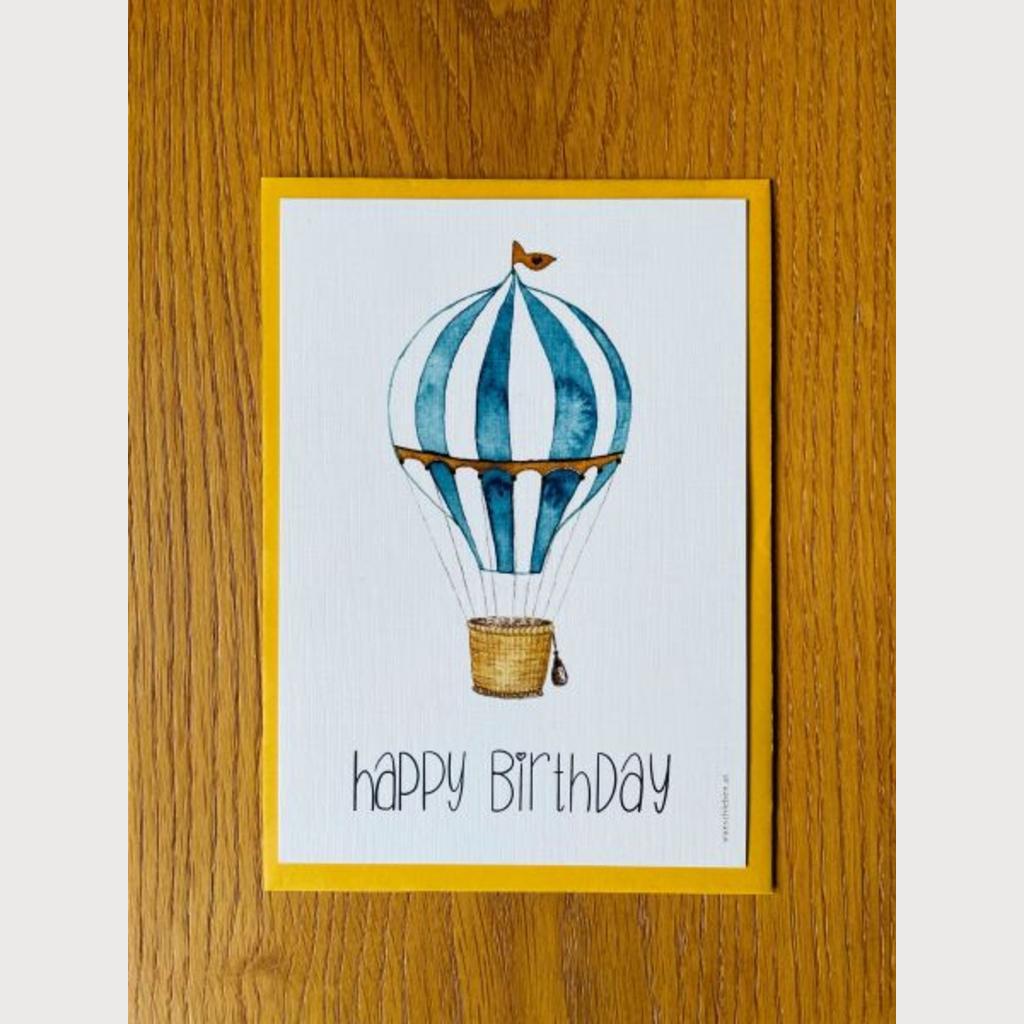 Grußkarte "Heißluftballon" - Image 3