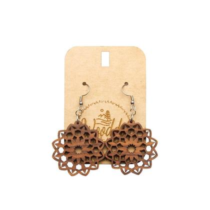 Hängeohrringe Mandala Flower - Image 2