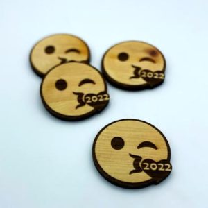 Glücksbringer Emoji - Bussi