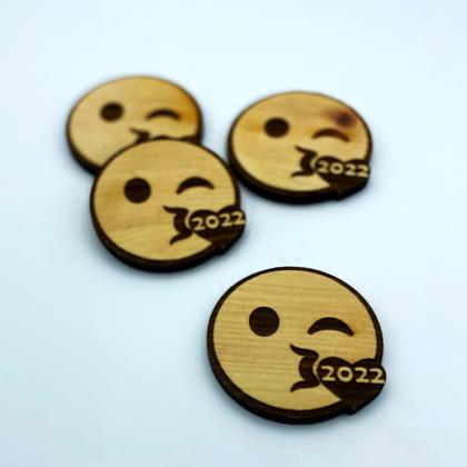 Glücksbringer Emoji - Bussi