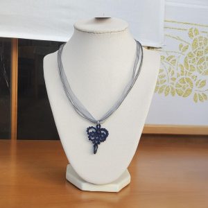 Collier mit Herzanhänger "Zsuzsa"