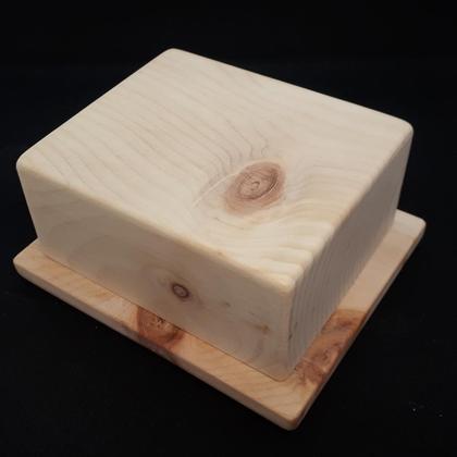 Zirbenholz Butterdose