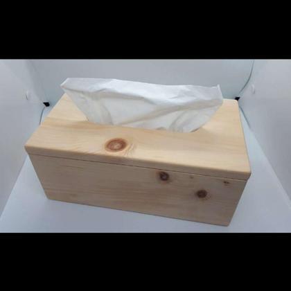Zirbenholz Taschentücherbox
