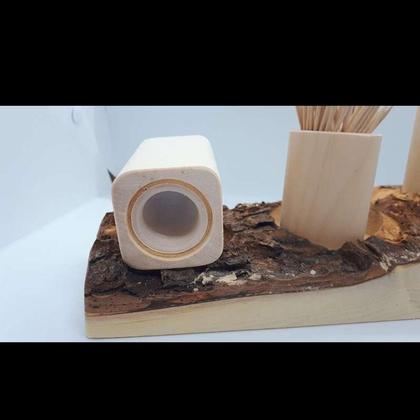 Zirbenholz Salz-Pfefferstreuer - Image 4