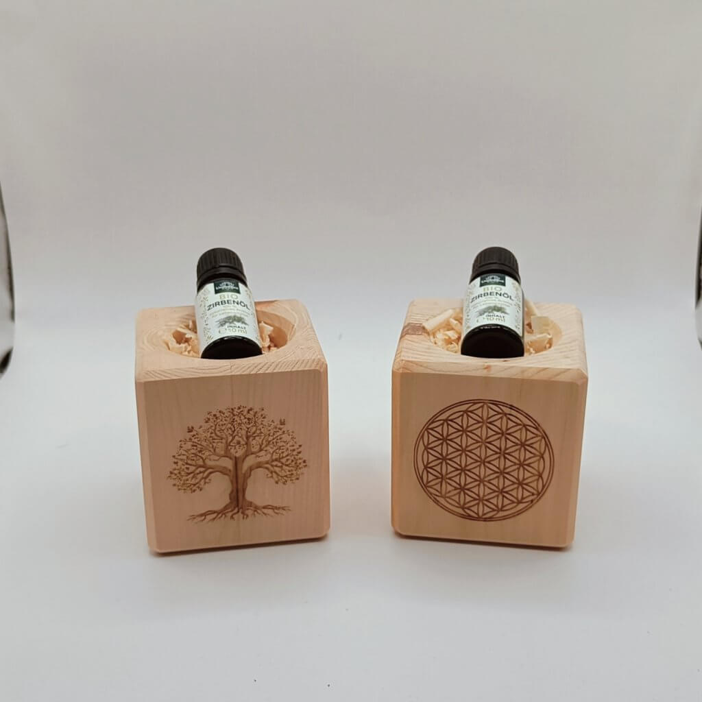 Zirbenholz Duft Würfel