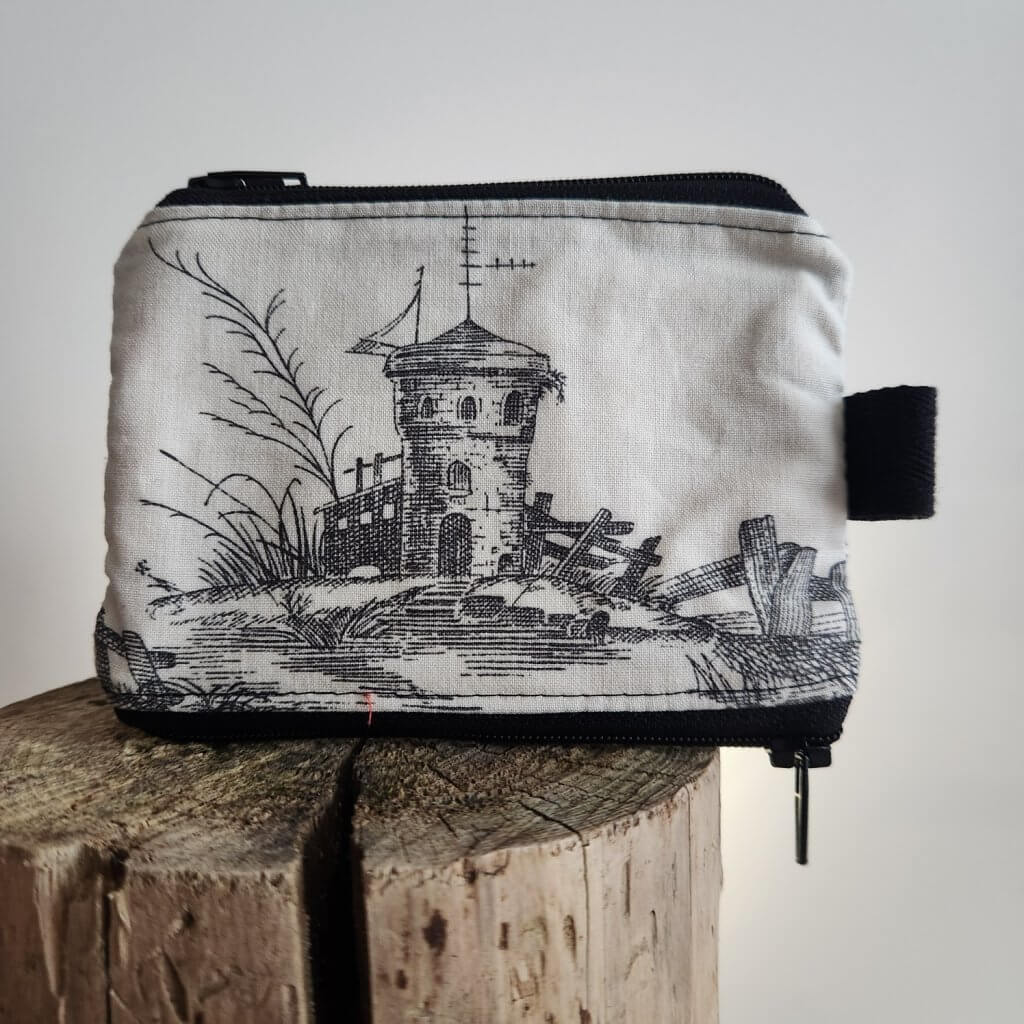 zweiBAG TURM - geretteter Stoff