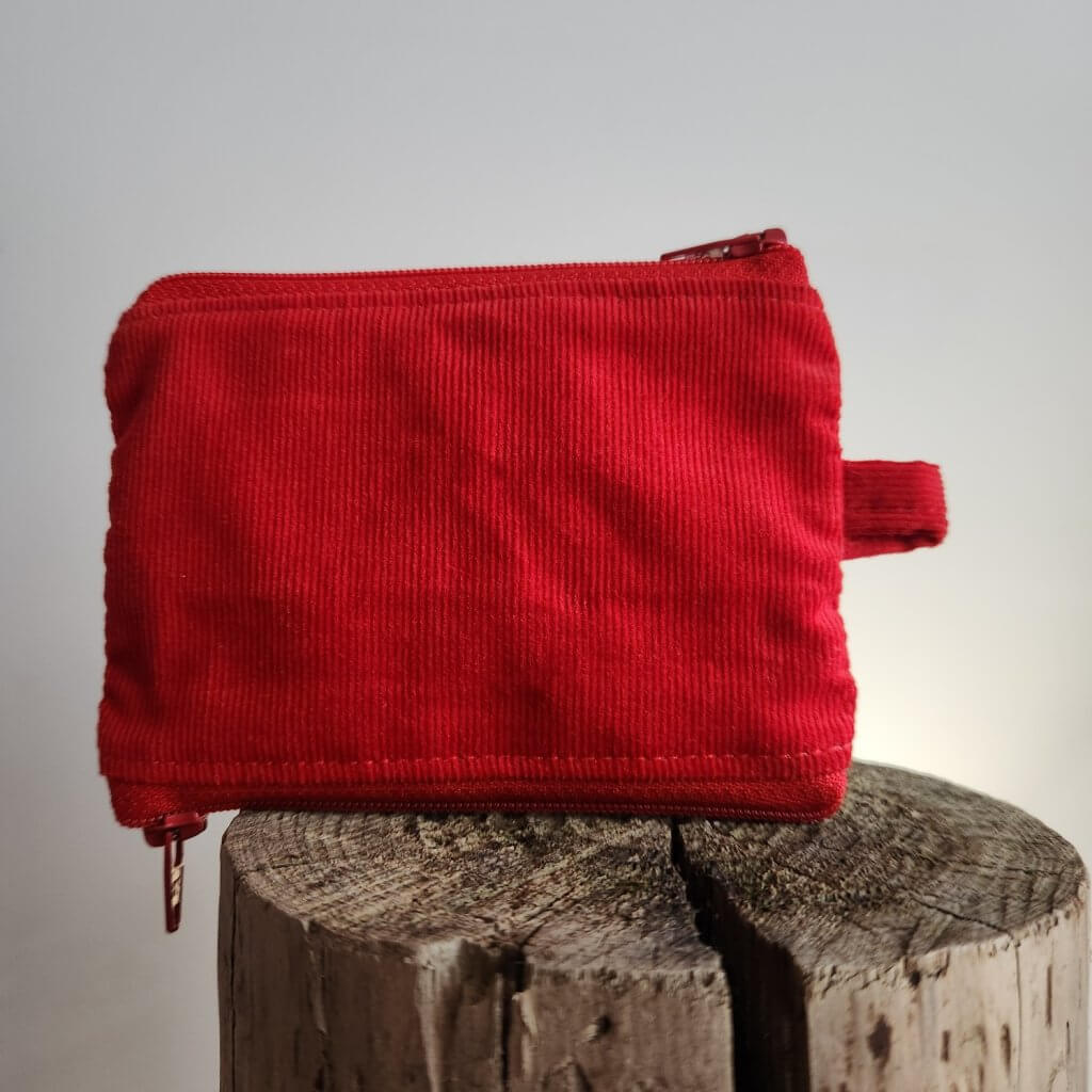 zweiBAG feiner CORD - rot