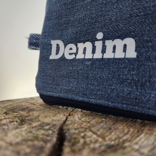 zweiBAG DENIM - Print aus Jeansstoff