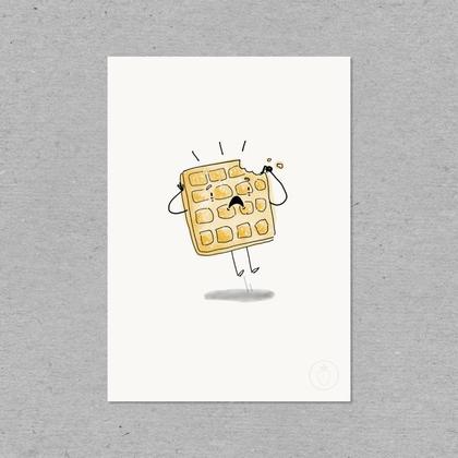 Print Waffel A5