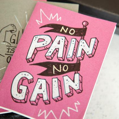 Notizbuch "No Pain!" No1 - Image 2