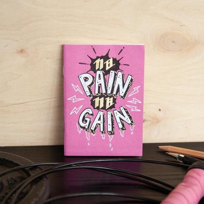 Notizbuch "No Pain!" No2