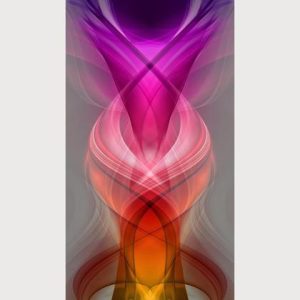 Digitale Blume I II III IV