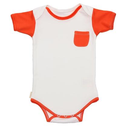 Bio Kinderbody mit Brusttäschchen