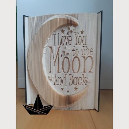 I love you - gefaltetes Buch