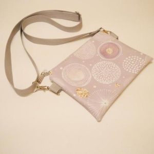 Umhängetasche, Tasche, Bauchtasche "grau""