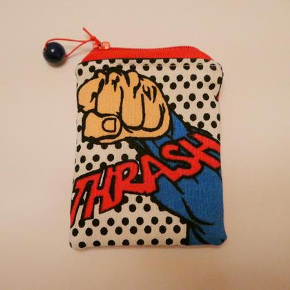 Comic Krimskramstäschchen, Kosmetiktasche "Faust""