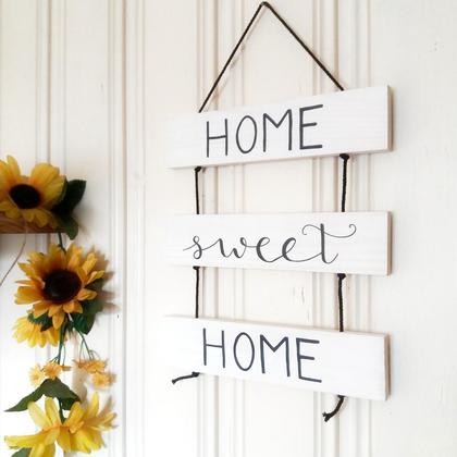 HOME sweet HOME - schwarz-weiß(handgemacht) - Image 2