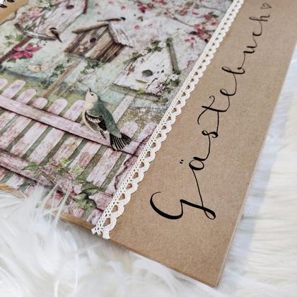 Gästebuch Vogelhäuschen | Geschenk zum Geburtstag | Muttertag - Image 2