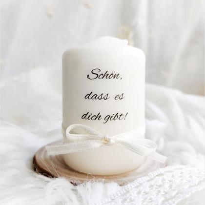 Kerze klein "Lavendel"