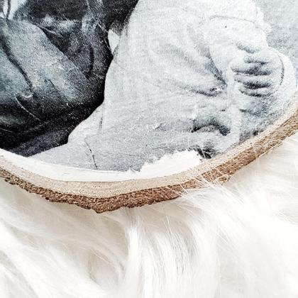 Baby Fotoanhänger - personalisiert - Geschenk zur Geburt oder Taufe - Image 3