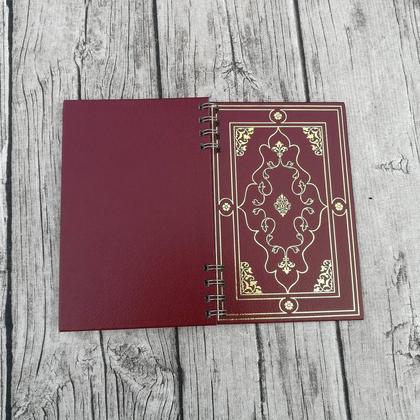 Notizbuch aus altem Buch "Romain Gary"_