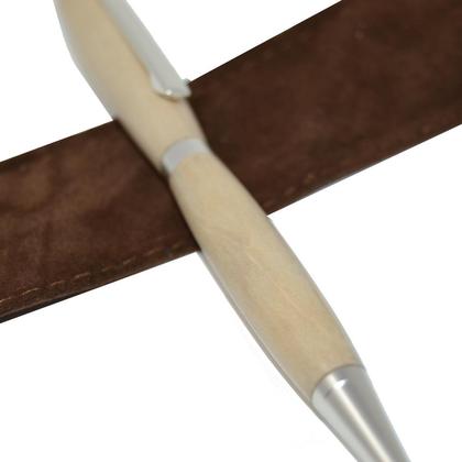 Kugelschreiber Drehkugelschreiber aus Holz Hainbuche