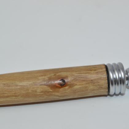 Holz Schlüsselanhänger mit Geheimfach Erle handmade