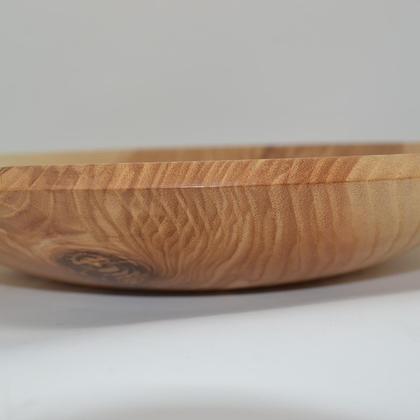Schale Schüssel ∅ 25 cm Holzschüssel Kernesche Handmade Dekoschale Obstschale