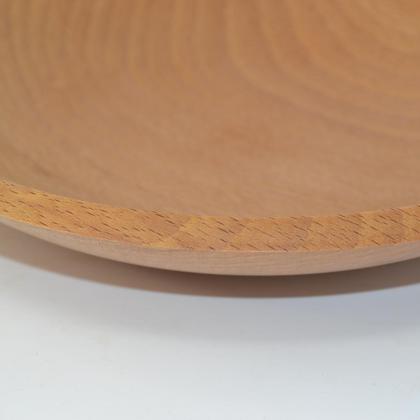 Holz Schale Obstschale Obstschüssel Buche ∅ 21,5 cm handmade Holzdekoration