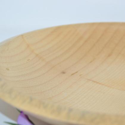 Holzschale Obstschale Dekoschale Schüssel Holzschüssel Ahorn ∅ 27x5 Handmade