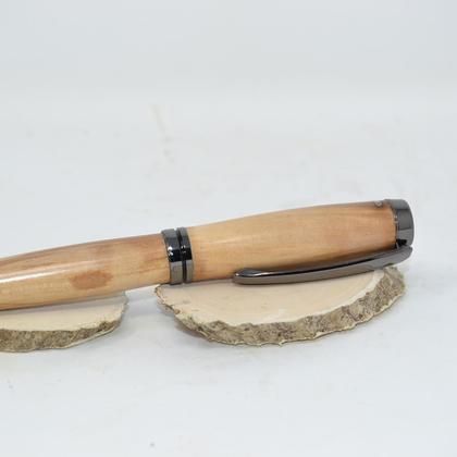 Holz Kugelschreiber Drehkugelschreiber Birne Unikat handmade 