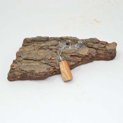 Holz Halskette Trachtenschmuck Eibe 3x1 cm Holzschmuck Holzschmuck Geschenk