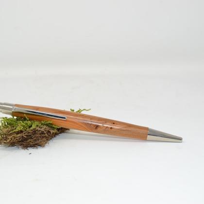 Klick Kugelschreiber Holz Klickkugelschreiber Eibe Pen Geschenk made in Austria