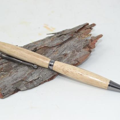 Holz Kugelschreiber Drehkugelschreiber Walnuss Unikat handmade Geschenk
