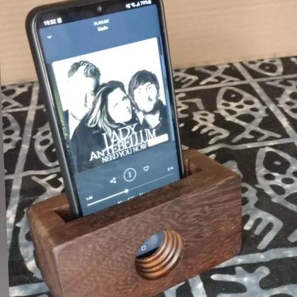 Handyverstärker Musik Boom Box - stromlos / non electric !